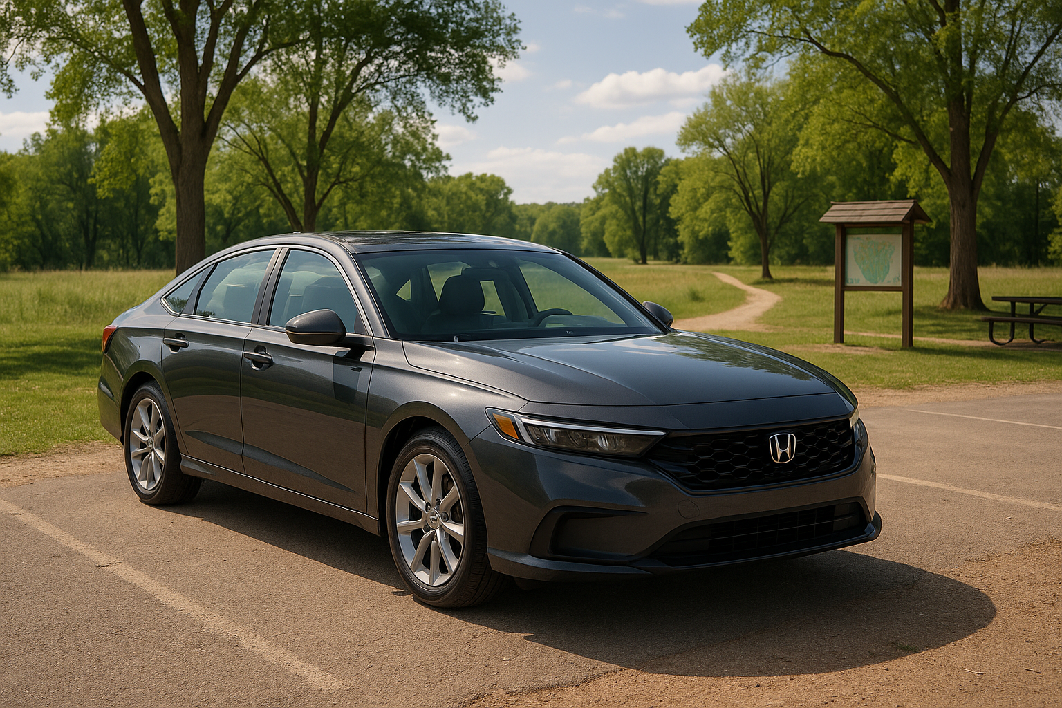 Accord gray weekend outdoors