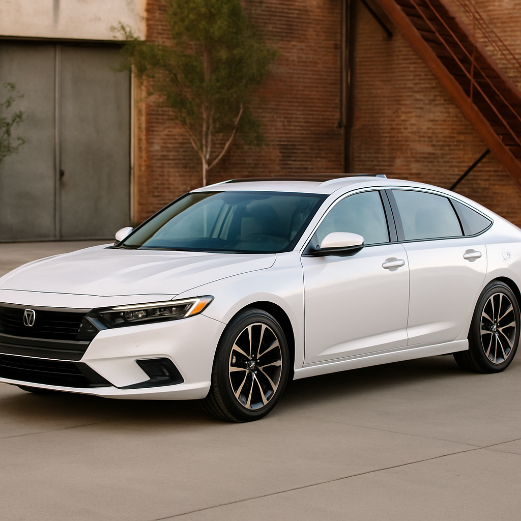 2026 Honda Accord Touring — Platinum White Pearl