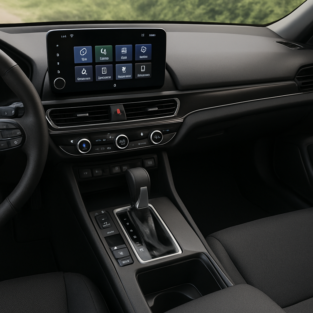 2026 Honda Accord EX-L — Black Leather