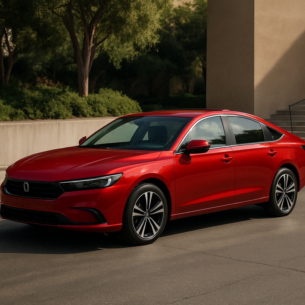 2026 Honda Accord SE — Radiant Red Metallic