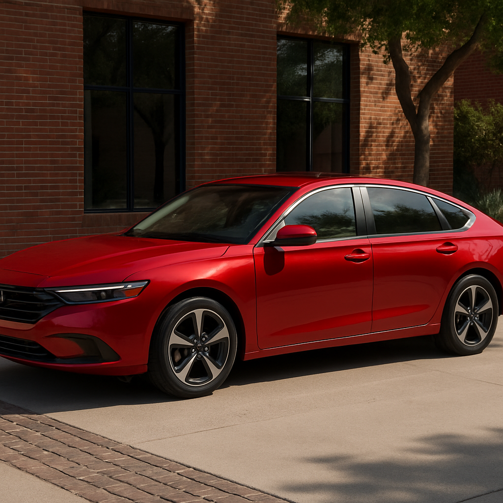 2026 Honda Accord SE — Radiant Red Metallic