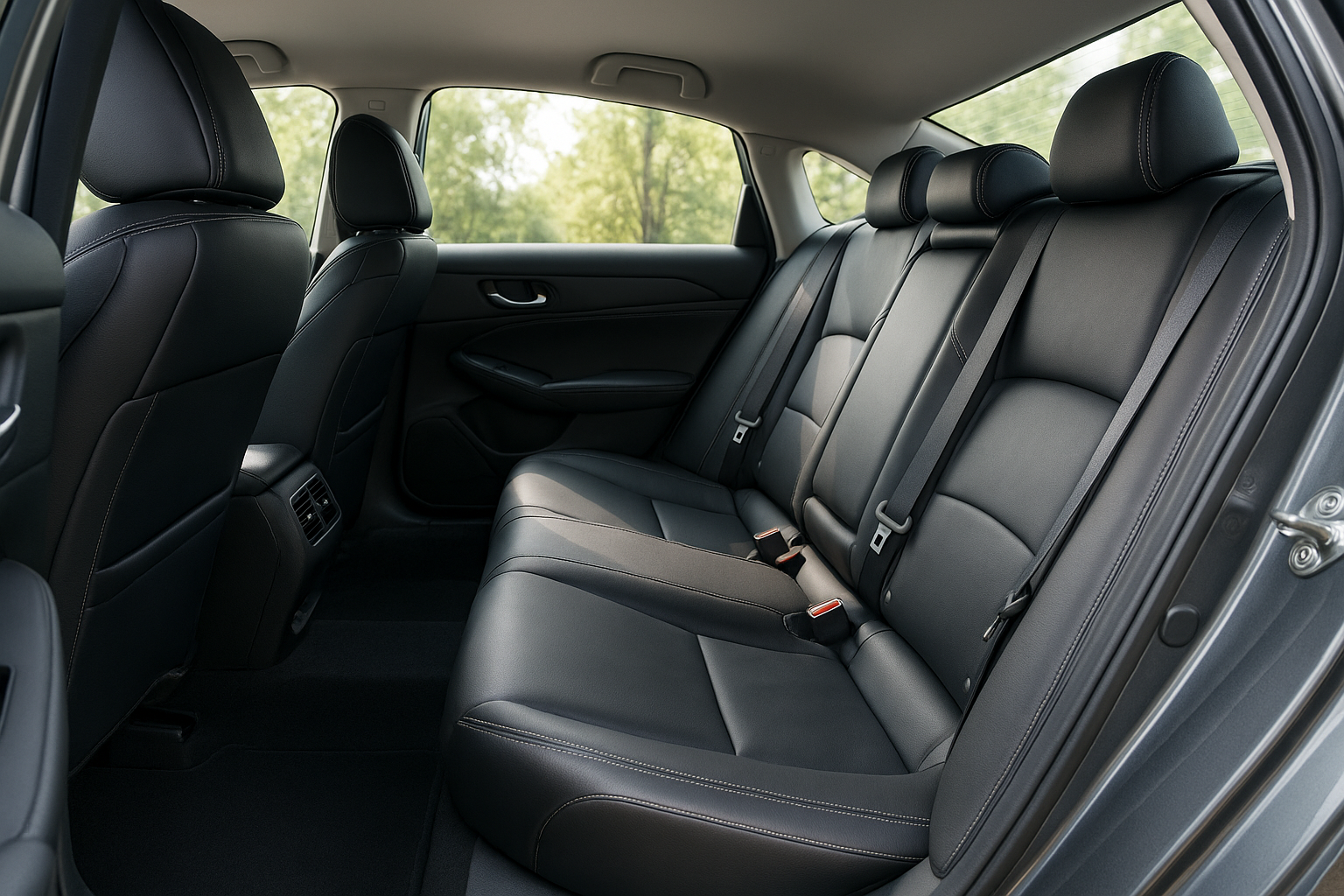 2026 Honda Accord Touring leather rear seats