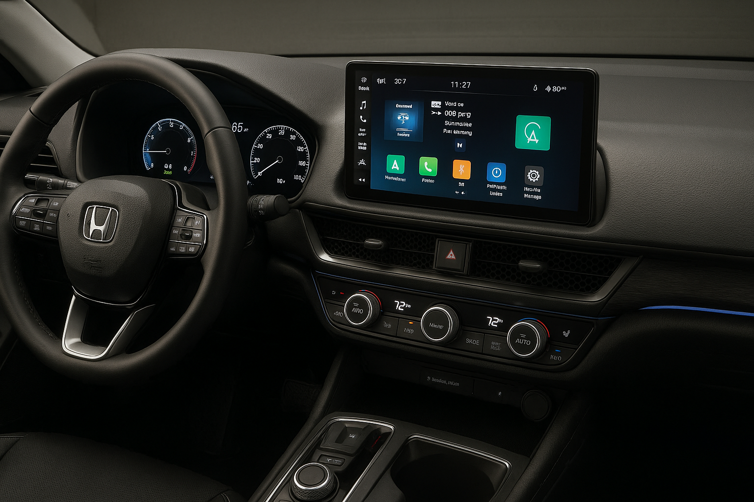 2026 Honda Accord Touring infotainment and digital display