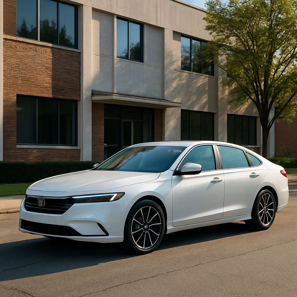 2026 Honda Accord Touring — Platinum White Pearl